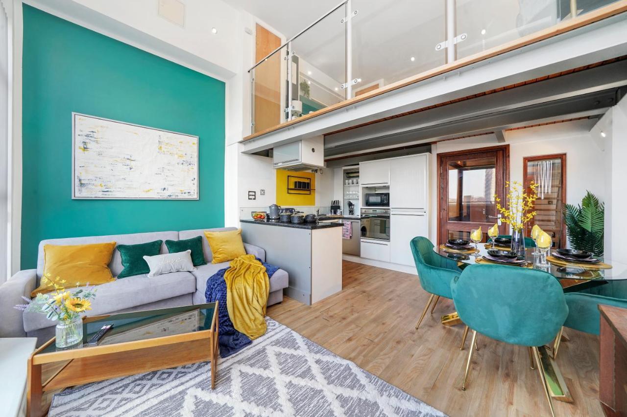 Stunning Duplex Of Central Nottingham - Balcony Екстериор снимка