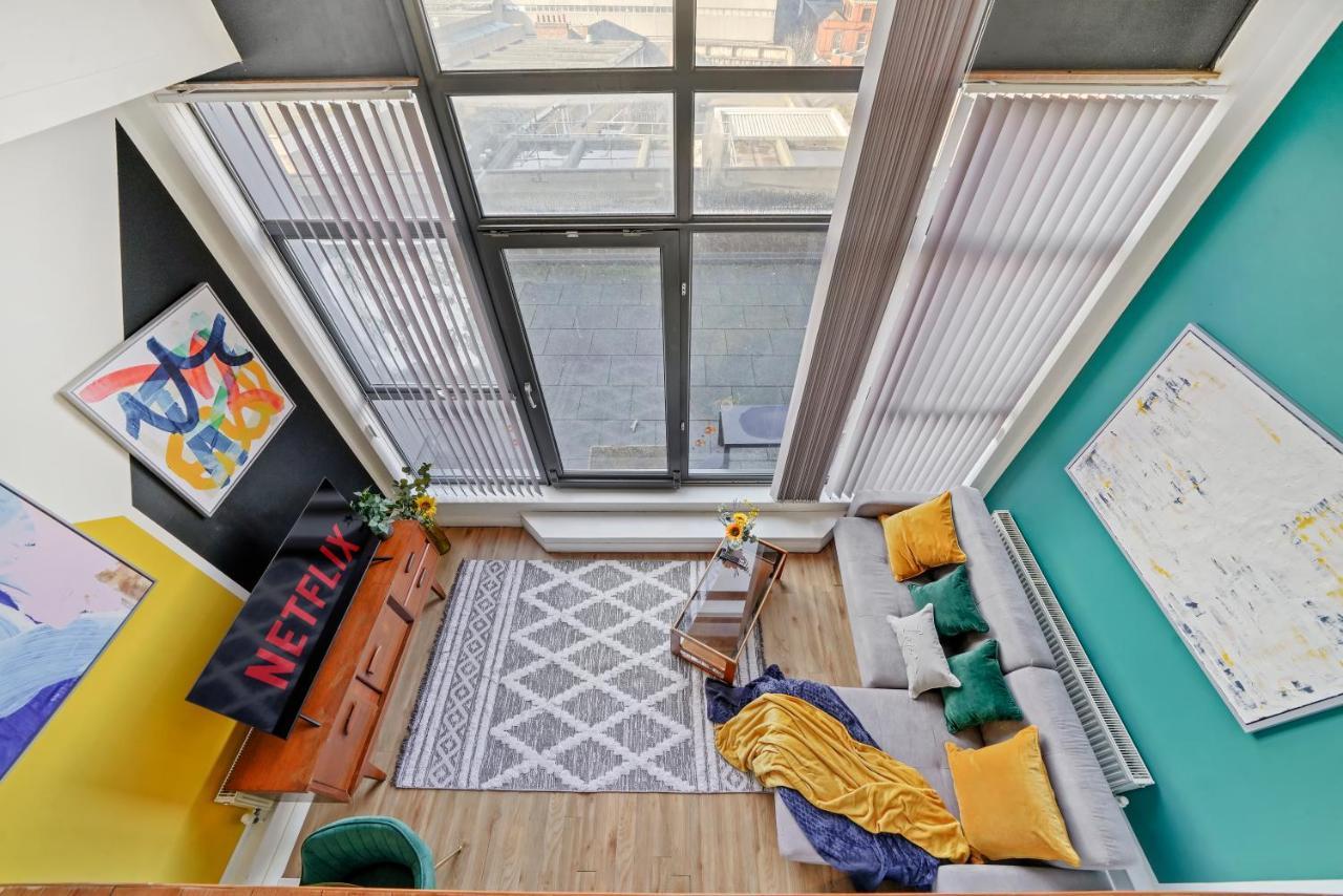 Stunning Duplex Of Central Nottingham - Balcony Екстериор снимка