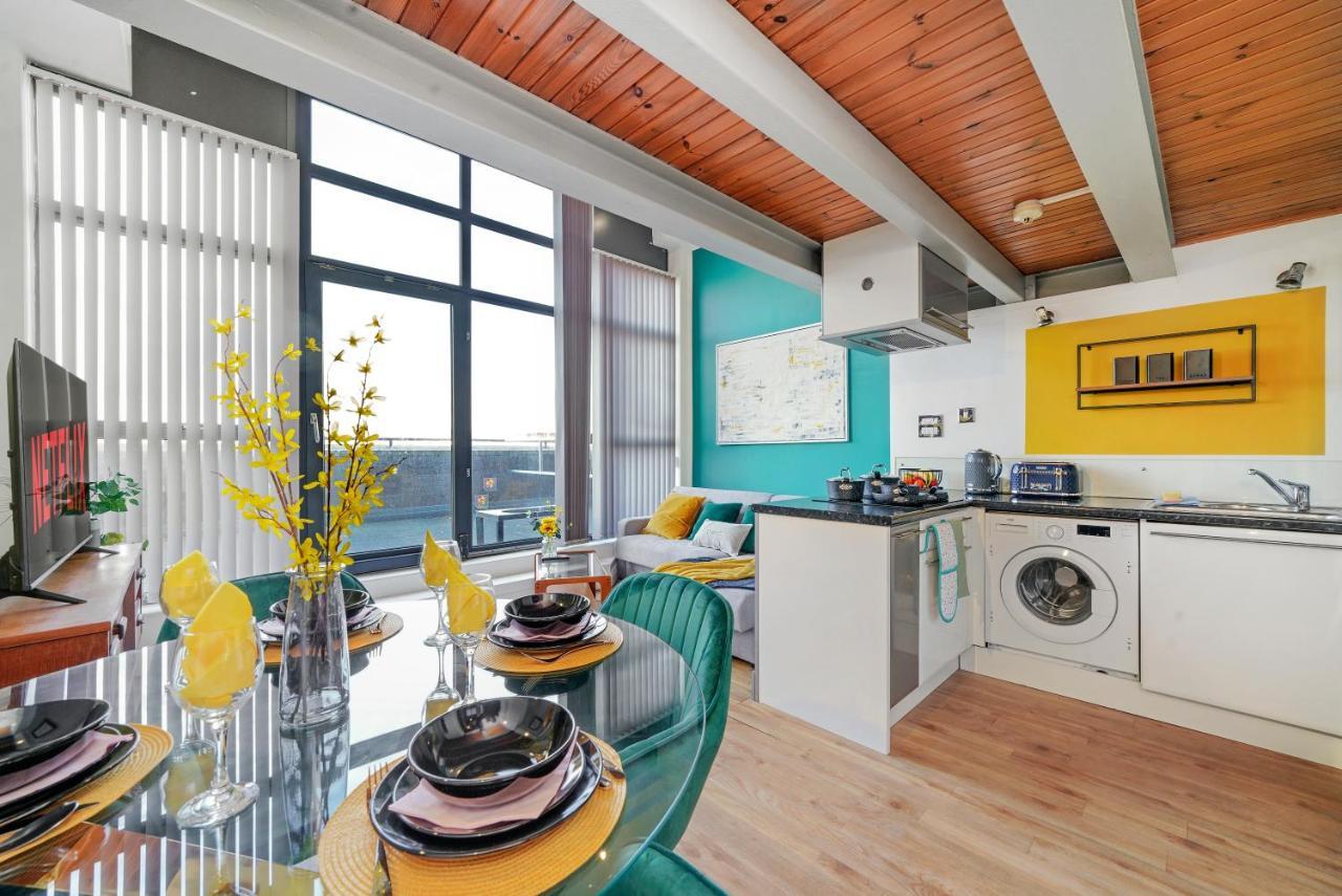 Stunning Duplex Of Central Nottingham - Balcony Екстериор снимка